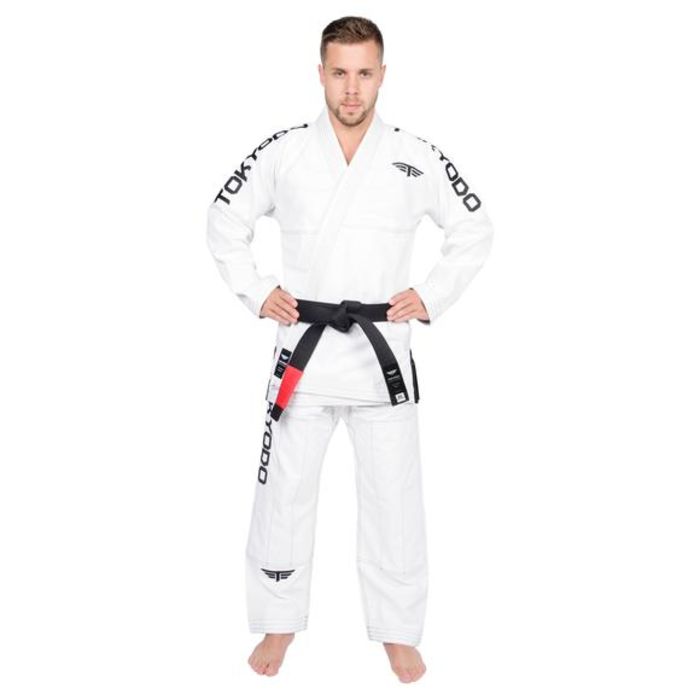 Jacket, Pant & White Belt 14 Oz. TOKYODO Heavy Weight Karate Gi 100% Cotton 