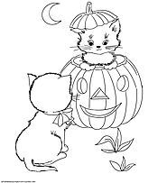 55+ Free Halloween Coloring Pages for 31st October 2019