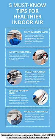 5 Must-Know Tips for Healthier Indoor Air