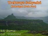 TREKWAYS SAHYADRI: 1 day Monsoon trek to Kothaligad (Peth Fort) on Sunday, 15 June 2014.