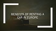 Benefits of Car rental while travelling in Europe | addCar Rental