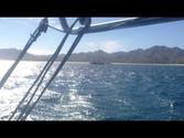 Sailing from Cabo San Lucas to La Paz BCS Mexico
