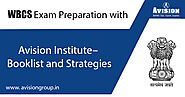 WBCS Exam Preparation with Avision Institute Booklist and Strategies