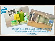 End of Lease Cleaning Company in Ashfield and the Benefits of Hiring Them