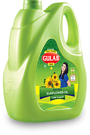 Sunflower Oil India - Best Organic Sunflower Oil At Gulaboils