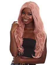 Women's 30" Wavy Lace Front Fashion Icon Wig