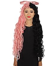 Women's Extra Long High Ponytail Wavy Adult Lace Wig