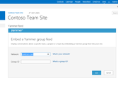 Yammer App for SharePoint - STORE