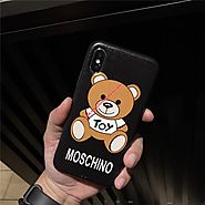Moschino Toy Bear iPhone Case Black