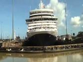 Cunard - Queen Elizabeth Transits the Panama Canal