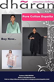 Pure Cotton Dupatta