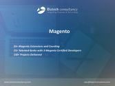 Magento Brochure - Biztech Consultancy