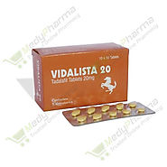 Vidalista Online: Buy Vidalista (Tadalafil) Pill/Tablet at Discounted Price