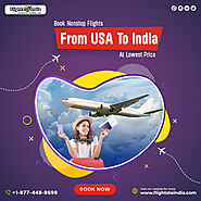 Book Nonstop Flight from USA to India at Affordable Prices