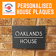 Personalised House Plaques | One Of A Kind Design UK