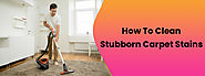 How to clean stubborn carpet stains: Expert Tips - Handipro