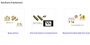 Brass Anchors Drop in Anchor fasteners Brass Dowels Plugs wedge anchors