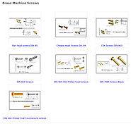 Brass Machine screws Din 84 screws Din 85 Brass Pan head Screws slotted machine screws