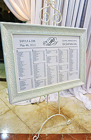 Table Seating Plan - Editable Templates at Wedding Invite Printing