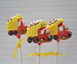 Toy Truck Cake Pops