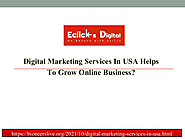 Digital Marketing Services In USA Helps To Grow Online Business? | edocr