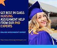 Get Best In Class Nursing Assignment Help from Our PhD Experts