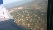 landing at banjul airport the gambia