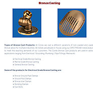 Bronze Casting – Bronze casting Copper casting Aluminium bronze casting Stainless Steel Brass casting in India – Cone...