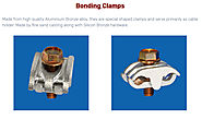 Bonding Clamps – Bronze casting Copper casting Aluminium bronze casting Stainless Steel Brass casting in India – Cone...