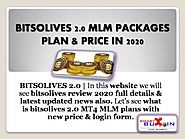 BITSOLIVES 2.0 MLM PACKAGES PLAN & PRICE IN 2020