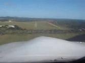 Plane Landing at East London south Africa and port Alfred