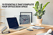10 Essentials That Complete Your Office Desk Space - HNI India