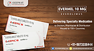 Evermil Everolimus 10mg Tablet Wholesaler, Exporter in India