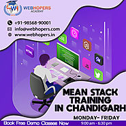 Mean Stack Training in Chandigarh | Best Full Stack Developer Course