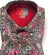 Get Best Quality Of Printed Dress Shirt For Men
