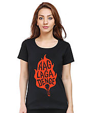 Website at https://www.shopdeworld.com/Caseria-Women-s-Cotton-Biowash-Graphic-Printed-Half-Sleeve-T-Shirt---Aag-Laga-...