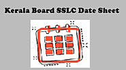 Kerala Board SSLC Date Sheet 2020 | KBHSE 10th Time Table 2020
