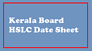 Kerala Board HSLC Date Sheet 2020 | KBHSE Time Table 2020