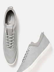Buy Roadster Men Grey Sneakers - Casual Shoes for Men 6797832 | Myntra