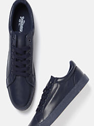 Buy Roadster Men Navy Blue Sneakers - Casual Shoes for Men 2954760 | Myntra