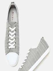 Buy Mast & Harbour Men Grey Sneakers - Casual Shoes for Men 5841848 | Myntra