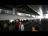 Travel China-High speed train from Beijing to Tianjin 北京到天津的和谐号超速动车
