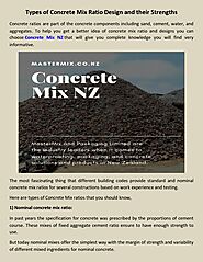 concrete mix ratio design