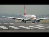 海南航空首航臺北松山機場 Hainan Airlines' first flight to RCSS