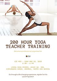 22 days yoga teacher training course 200 hour