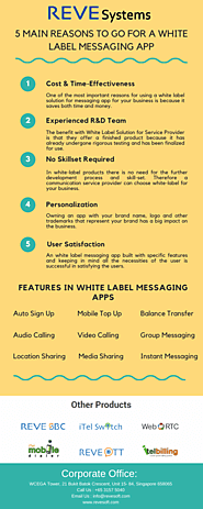 5 Main Reasons to go for a White Label Messaging App