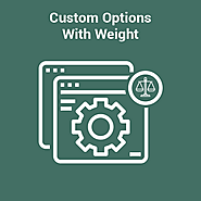 Custom Options with Weight for Magento 2