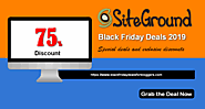 SiteGround Black Friday Sales 2019: Get 75%% OFF on all Plans