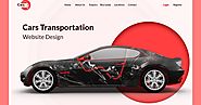 Cars Transportation Website Design - DataIT Solutions