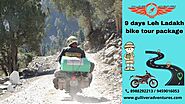 9 days Leh Ladakh bike tour package